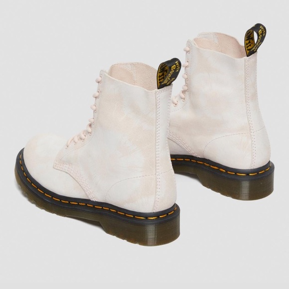 Dr Martens 1460 Pascal Pink Pastel Tie Dye Boots W9 - Picture 7 of 16